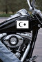 Turkish Flag Car Sticker - Moon Star Auto Sticker - Turkey Flag Sticker 15X10Cm - 4
