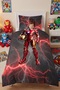 Iron Hero Patterned Single Baby Kids Bedding Set - 2