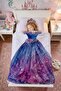 Night Princess Patterned Single Baby Kids Bedding Set - 5