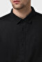 100% Linen Regular Fit Classic Collar Shirt Men's Shirt Xm001221 Af14619 Uc001 - 4