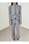 Pieced Jacket and Pants Set - 6