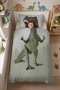 Small Dinosaur Patterned Single Baby Kids Bedding Set