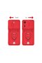 Xiaomi Redmi 13C Case Zuma Silicone with Card Holder and Ring - Black - 6
