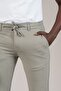 Slimfit Dobby Summer Jogger Pants with Threaded Waistband and Elastic Lycra - 6