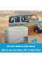 30L Portable Car Refrigerator with Compressor - 60W Dual AC/DC Powered Electric Cooler Freezer - 3