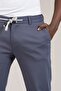 Regular Fit Lycra Cotton Summer Jogger Pants with Drawstrings and Elastic - 6