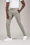 Slimfit Dobby Summer Jogger Pants with Threaded Waistband and Elastic Lycra - 4
