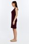 Women's U-Neck Sleeveless Relaxed Cut Casual Basic Dress - 4