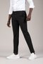 Slimfit Thin Striped Summer Jogger Pants with Threaded Waistband and Elastic Lycra - 4