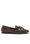 Women's Non-Slip Sole Blunt Toe Bowknot Bead Detailed Casual Patterned Ballerina Shoes 19150 - 2