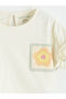 Ecru Embroidered and Ruffle Detailed Baby Girl Set from Güli̇s Gi̇yi̇m - 3