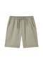 Kids’ Cotton Twill Drawstring Shorts with Elastic Waist - 3