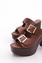 K771 Women's Heeled Slippers - 4