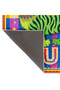 Sdt Retro Illustration Tiger Themed Woven Base Decorative Carpet Sdt659 - 5