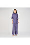 Deep Purple Striped Co-Ord Set - 6