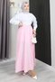 Women's Long Skirt – Loose Maxi Skirt with Elastic Waist - 7