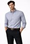 Lugon Classic Regular Fit Long Sleeve Men's Shirt 7609 - 4