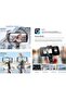 Gimbal Stabilizer Tripod for smartphones with light handheld or portable 360° rotation with face tra - 5