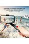 Selfie Stick Gimbal Stabilizer, 360° Rotation Tripod with Wireless Remote, Portable Phone Holder, A - 2