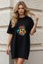 Women's Short Sleeve Crew Neck Dress Nightgown