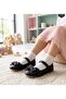 Orthopedic Sole Bowknot Detailed Girls' Ballerinas