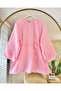 Alen Striped Balloon Sleeve Summer Casual Women's Tunic - 2