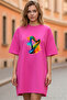 Elbisee Women's Relaxed Fit Dress – Music Print