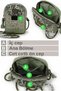 Women's Green Khaki Floral Patterned Shoulder Bag - Bohemian Style Mini Hand and Phone Bag - 3