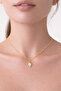 Stone Necklace with Fish Figure – Minimalist Women's Necklace