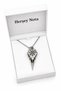 Unisex Silver Color Eagle Head Pendant 60 cm Metal Chain for Women Men - 5