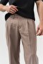 Formline Double Leg and Waist Elastic Fabric Baggy Trousers - 2