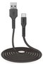 Cablu USB-A la USB-C de 3m - negru