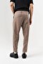 Formline Double Leg and Waist Elastic Fabric Baggy Trousers - 6