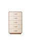 Nordomi Chest of 5 Drawer - Beige/Natural - 5