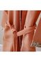 Ss25-Eleganza Waffle Kimono Bathrob Terra - 4