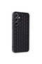 Samsung Galaxy A25 5g Case Honeycomb Silicone Cover - Black - 2
