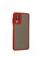Samsung Galaxy A22 Case Montreal Silicone Cover - Red - 2