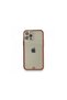 Apple iPhone 12 Pro Case Liva Stone Silicone - Red