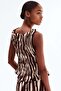 Smocked viscose top - 4