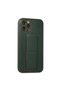 Apple iPhone 12 Pro Case Coco Leather Stand Cover - Green - 2