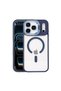 Joko Apple iPhone 17 Pro Max Remim Lens Cover with Magsafe Stand - Navy Blue