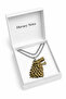 Gold Color Wolf Head Metal Pendant Witcher Unisex Chain Accessory - 5