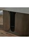 Terrakai 1+8 Seater Stone Top Dining Set - Brown Pattern/Bronze - 7