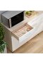 Barbados Sideboard with 3 Drawers & 3 Doors - White/Oak - 3