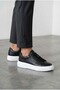Men's Black Inner Outer 1. Class a Genuine Leather Full Orthopedic Sole Comfortable Daily Shoes - 4