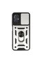 Xiaomi Poco M5 Case with Pars Lens Ring Silicone - Silver