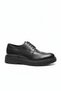 Men's Black Genuine Leather Eva Sole Comfortable Casual Shoes - 5