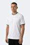 Zavier Men's Cotton White T-Shirt