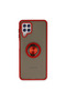 Samsung Galaxy A22 Case Montreal Ring Silicone Cover - Red