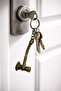 Viking Axe Figured Metal Keychain with Antique Look Unisex Accessory